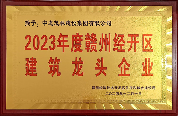 2023年贛州經(jīng)開區(qū)建筑龍頭企業(yè)